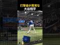 異次元の打球音を放つ大谷翔平