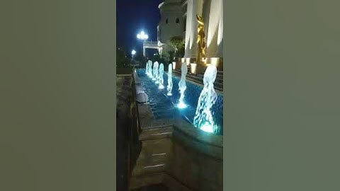 Lắp đặt đài phun nước mini cho trung tâm tiệc cưới #shorts  #đài_phun_nước
