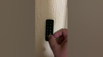 How to lock doors with nuki keypad