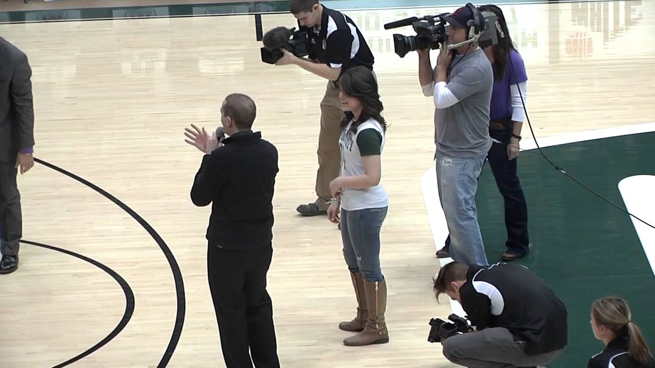 Halftime Proposal at the Convo