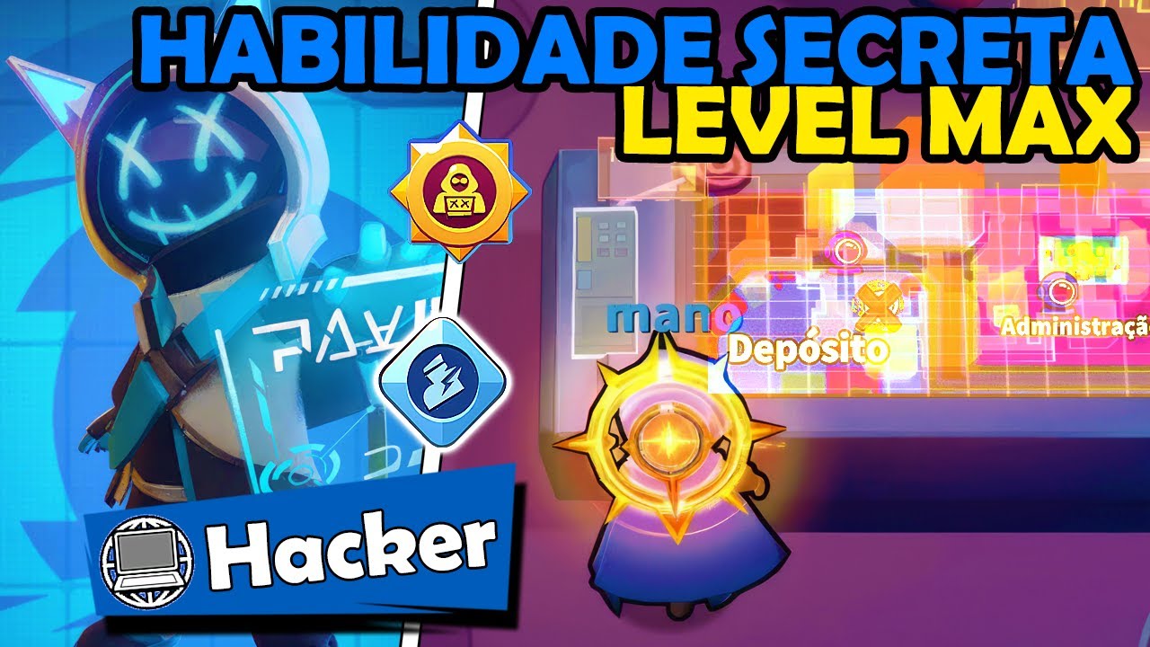HACKER NÍVEL MÁXIMO e DESBLOQUEEI UMA HABILIDADE SECRETA no Super Sus