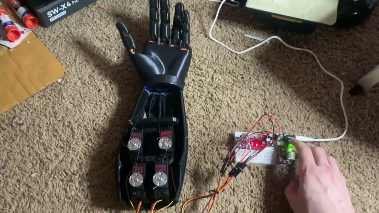 3D Printed Robotic Arm - Arduino Nano Build - YouTube