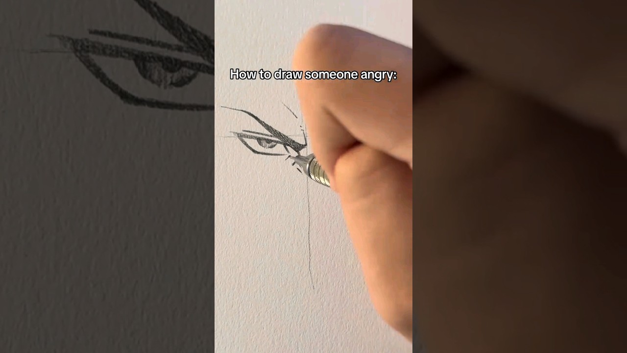 How to draw angry face || Jmarron