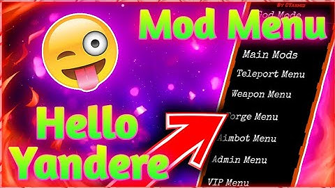 INSANE! | New APK Mod Menu! | Hello Yandere | God Mode, Stop Monster, + More! | Awesome Cheat Menu!