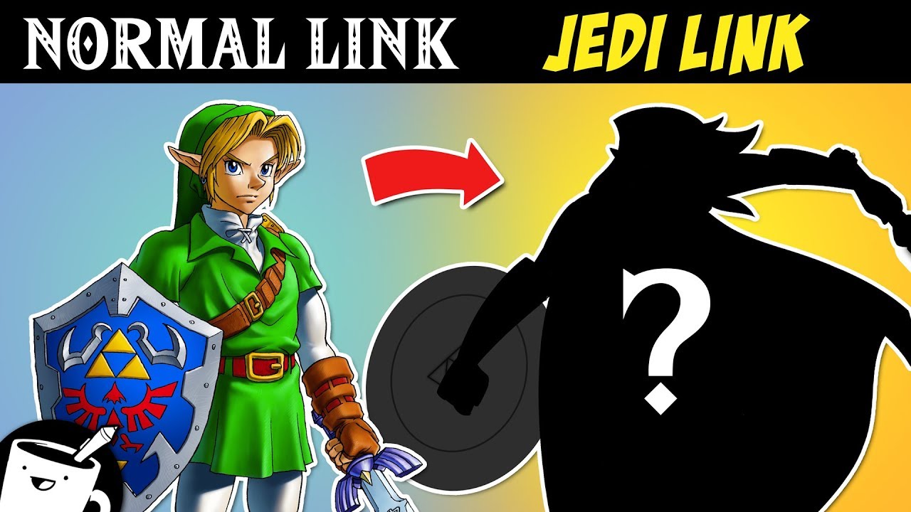 Link - Zelda Ocarina of Time (Speed Drawing) 