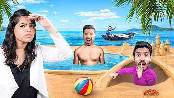 Hide & Seek at the Biggest Beach Ever! 🏖️