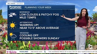 ABC 10News Pinpoint Weather with Meteorologist Megan Parry