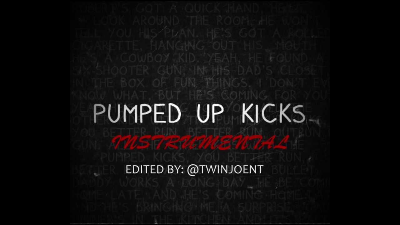 Foster The People - Pumped Up Kicks Instrumental (Best Version With Hook + Lyrics)