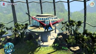 LEGO Jurassic World - Pteranodon and Dimorphodon Free Roam Gameplay