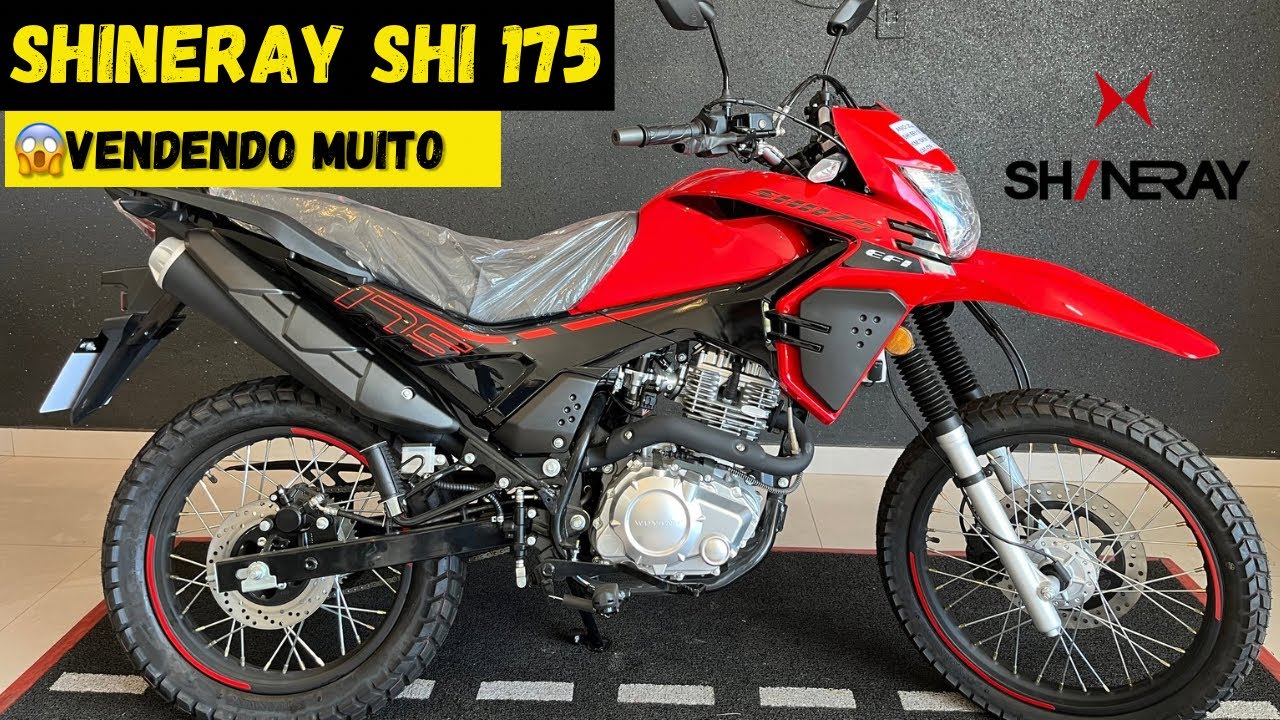 🔥SHINERAY SHI 175 EFI 2025 em detalhes/melhor que CROSSER 150
