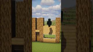 How to Build a Wooden House in Minecraft (Starter Guide) #minecraft