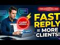 Freelancing Speed of Response | How Fast Replies Win High-Paying Clients in 2026 #shorts #viral