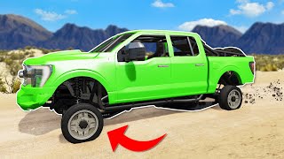 Upgrading Cars with the WEIRDEST Off-Road Parts! - BeamNG Multiplayer Mod