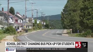 Changes to North Country town's school bus route leaves some parents concerned