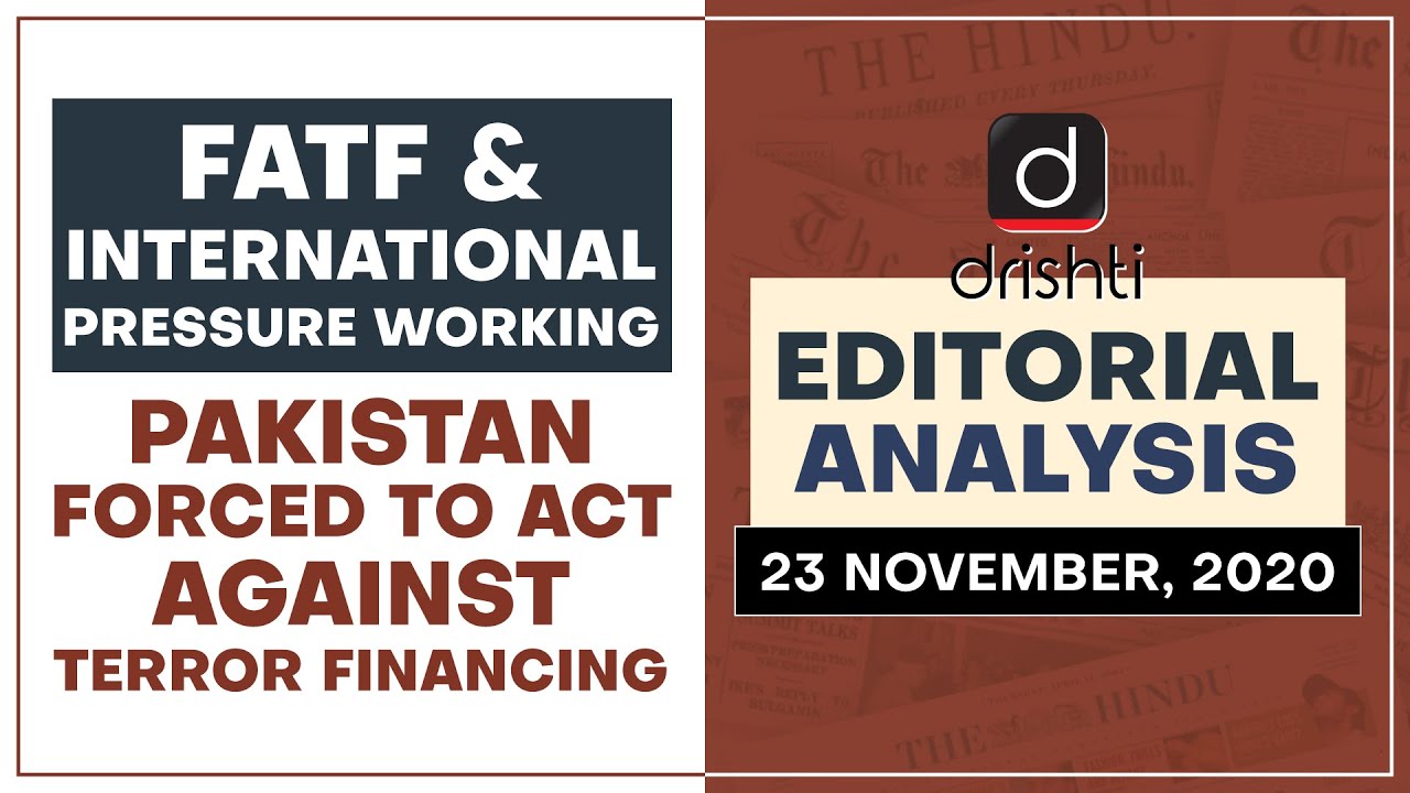 Pakistan Forced to Act against Terror Financing l Analysis - Nov 23, 2020