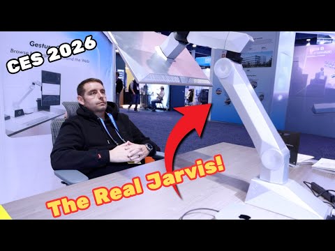 Cybopal One Ai Robot Monitor For Your Desk! Ces 2026!
