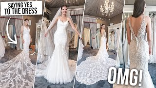 come wedding dress shopping with me emotional