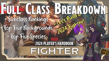 D&D 2024 Fighter: Full Class Breakdown