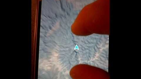 A demo of offline maps in HandyGPS version 16 for Android
