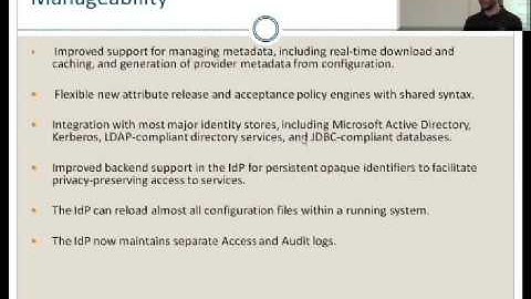 Shibboleth 2 - Main Features