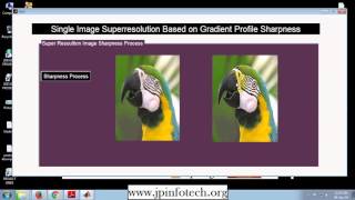 Single Image Superresolution Based on Gradient Profile Sharpness | MATLAB