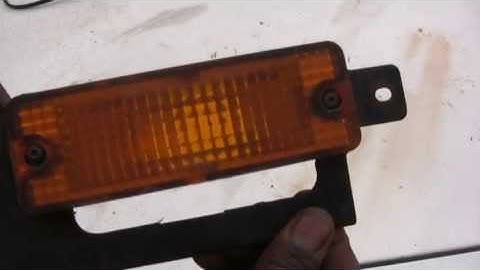 Pontiac Fiero Turn Signal Front LH