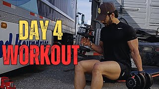 DAY 4 of 30-MIN Workout for Truckers | Muscle Building Program - Sohang Rajput