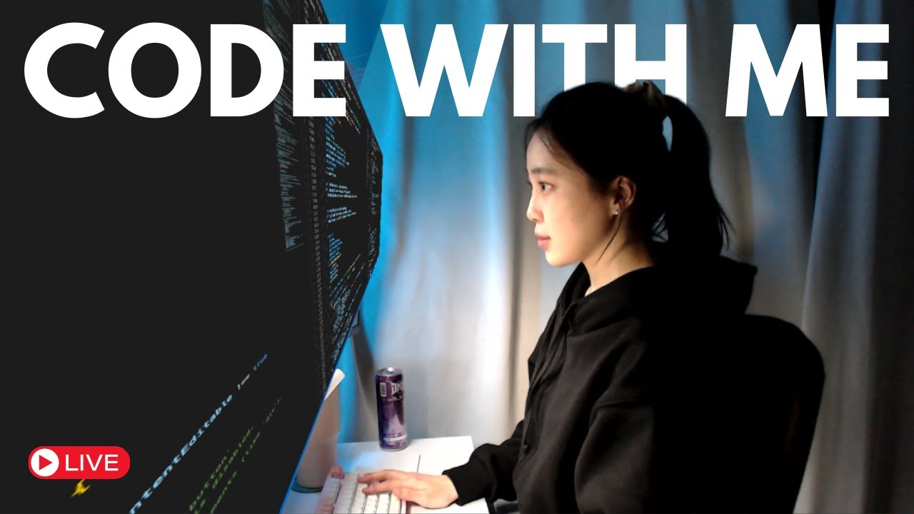 [ 개발자 Live ] 개발자 같지 않은 코딩열차 | Code with me | Study with me - YouTube