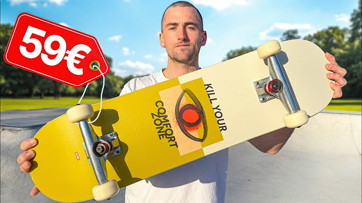 JE TEST LE SKATE LE MOINS CHER DE SKATEDELUXE (planche globe)