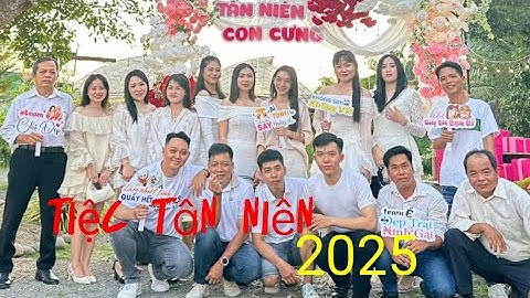 Tiệc tân niên cùng đồng nghiệp