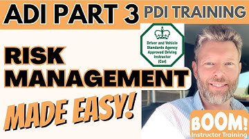 Risk Management advice for PDI