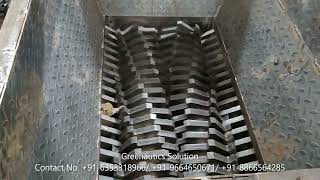 CORRUGATED PACKING MATERIAL SHREDDER, GREENAUTICS SOLUTION, AHMEDABAD, GUJARAT, INDIA