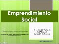 2a Sesión 2aParte 5a Clase Emprendimiento Social