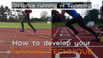 Sprint vs Distance Running | Differences in Running Technique