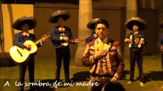 Video thumbnail of "A LA SOMBRA DE MI MADRE - MARIACHI VASCO ANTARES"