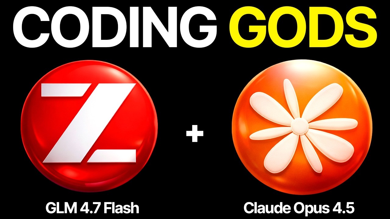 New FREE GLM-4.7 Flash Claude Opus 4.5 is INSANE!