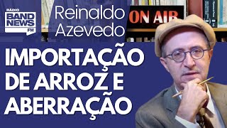 Reinaldo: Entidade de produtores recorrer contra importação de arroz é uma aberração