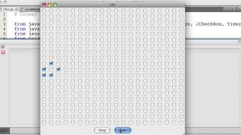 Jython/Swing Game of Life