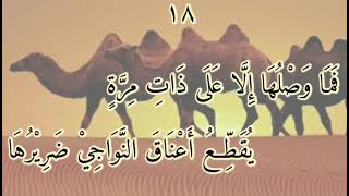 رائيّة الشّمّاخ بن ضرارٍ الذّبيانيّ الأولى ، أداء و إخراج أحمد عبد الكريم العبسيّ .