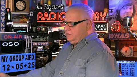 KC9VKV HAM RADIO QSO-VLOG - KE4K0 & N9GTO - 12/5/25 - TN.  RADIO SET UP!!! - JIM'S RADIO STORY