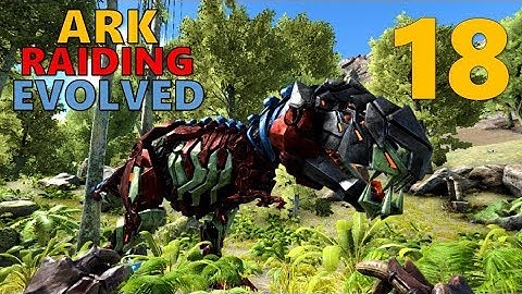 [18] GOING TEK REX TAMING (ARK Raiding Evolved)