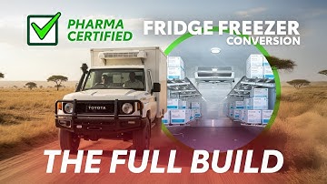 The Ultimate Pharma Fridge Freezer Conversion on a Land Cruiser 70