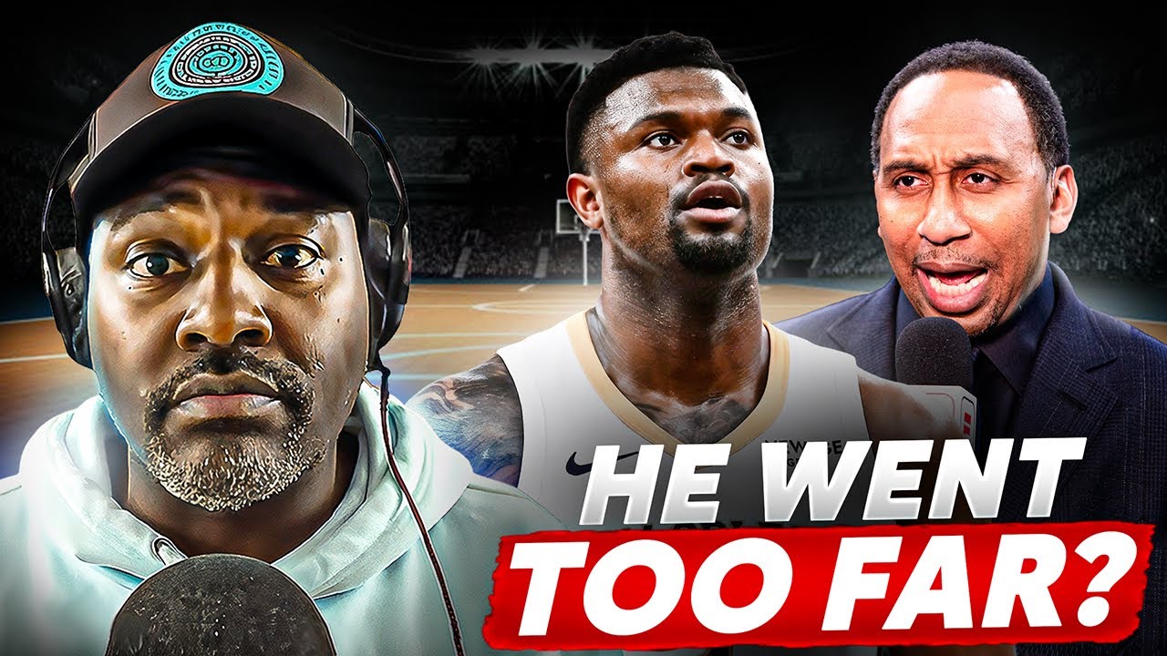 Stephen A. Smith GOES OFF on Zion Williamson’s “Food Addiction” — Pelicans CLAP BACK! 👀🔥