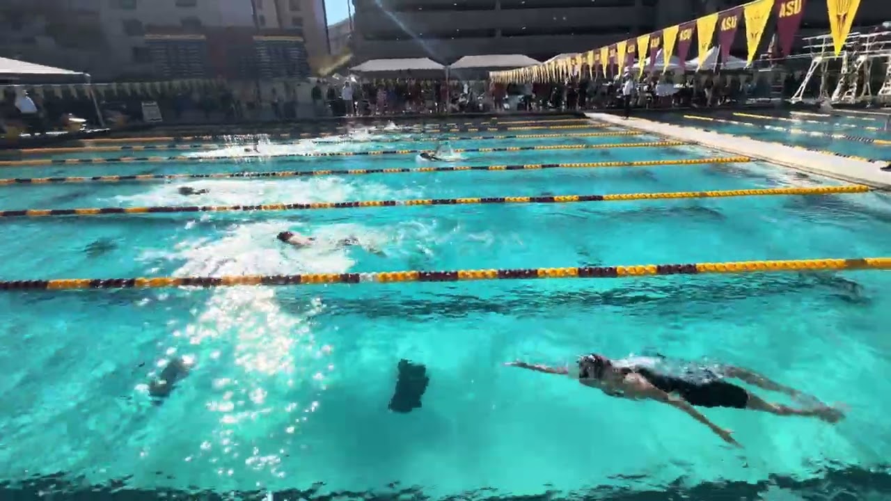 Womens 400 IM Heat 2 BIG 12 West Swim Meet January 16 2026