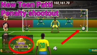 penalty shootout teen patti game / foot ball game original money screenshot 3