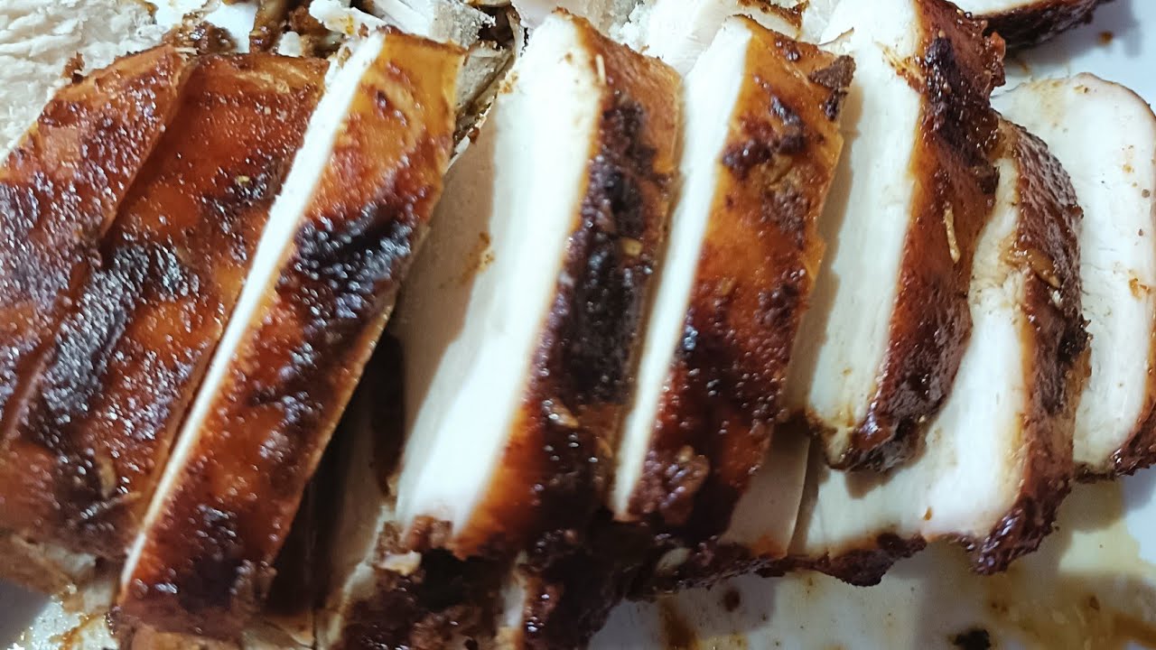 #سجليها لرمضان  😋‼️ صدور فراخ مدخنة  لذيذه 