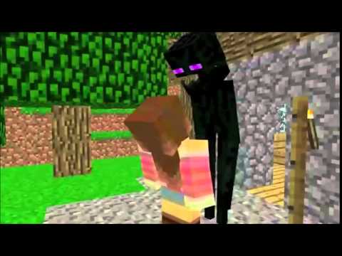 Enderman in love minecraft