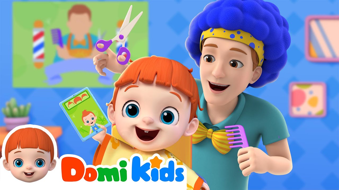 Baby's First Haircut Song[NEW] | Sing Along Domi Kids | Best Kids Songs ...