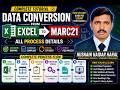 Excel to MARC21 Data Conversion Tutorial | Complete Step-by-Step Process for Library Professionals