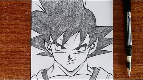 How to Draw Goku Easy | Step-by-Step Dragon Ball Drawing Tutorial